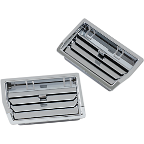 Show Chrome Lower Fairing Fresh Air Vents - Chrome 52-552