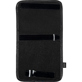 Kaliber Dash Pouch - Black with Blue Zipper H44-4ZBLUE