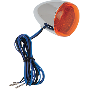 Turn Signal - LED - Chrome/Amber 8501A-LED