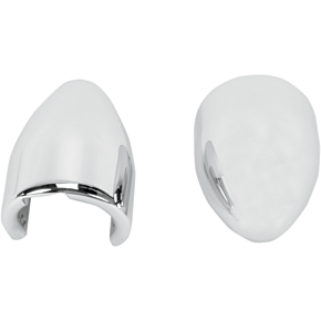 Fork Bullets/Axle Nut Covers - Chrome BA-7800-02