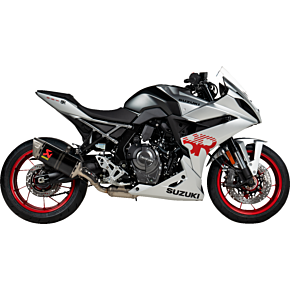 Racing Line Exhaust System - Carbon Fiber - Suzuki GSX-8S & GSX-8R S-S8R2-EEC