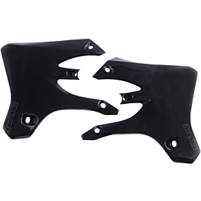 Acerbis Replacement Radiator Shrouds  - Radiator Shrouds - YZF 03 - Black