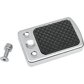 Drag Specialties Brake Pedal Pad - Chrome 1610-0134