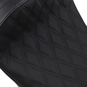 Drag Specialties Forward Low Solo Seat - Diamond - Black 0801-1252