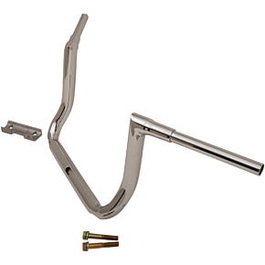 La Choppers Handlebar - Grande Twin Peaks - 12" - Chrome LA-7365-12