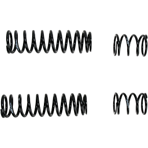 Progressive Suspension Shock Springs - 13-Series - Black - 65-130 lb/in