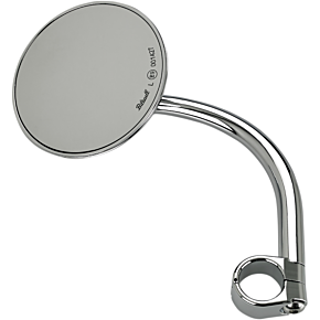 Mirror w/mount - Round - Chrome 6503-501-531