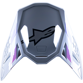 Supertech M10 Visor - Daytona - Haze Gray/Orange Fluo/Rhodamine 8982723-9243