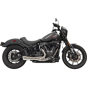 2-into-1 The Ripper Exhaust System with Megaphone Muffler - Short - Chrome - M8 Softail 1S75