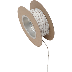#18-gauge White/brown Stripe 100' Spool Of Primary Wire