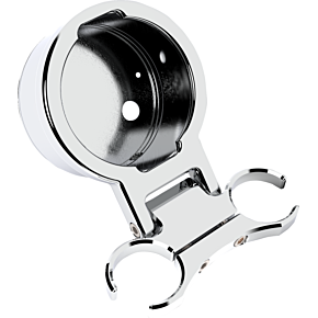 T-Bar Gauge Mount - Single - Chrome - 1.00" Diameter LA-7398-01C