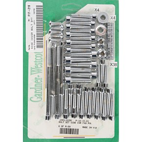 Gardnerwestcott Side Cover Bolt Set - Polished P-10-15-01