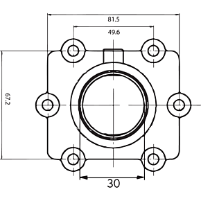 Kimpex Carburetor Flange - Arctic Cat 301740