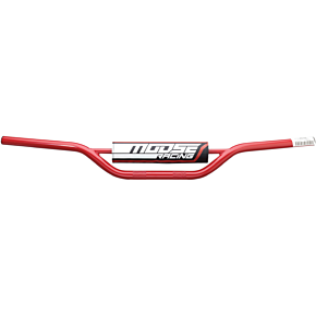 Moose Racing Red CR High Steel Handlebar