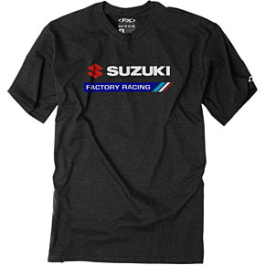 Suzuki Factory Racing T-Shirt - Black - Large 22-87404