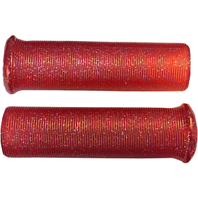 Grips - Retro - Metal - 7/8" - Red 42-21124