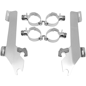 Batwing Trigger Lock Mounting Kit - Kingpin - Polished MEK1927