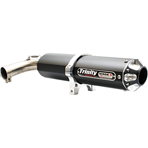 Stage 5 Slip-On Muffler - Black TR-4158S-BK