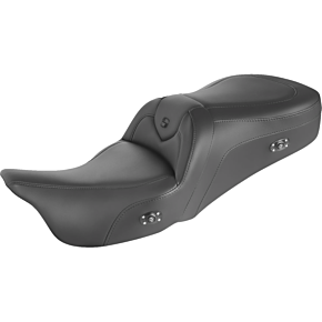 Heated RoadSofa™ Seat - Without Backrest - Black W/Black Stitching 897-06-187HCT