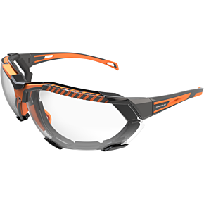 FF4 Sunglasses - Foam - Gray/Orange - Clear FF4-04054-041