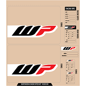 WP Decal Kit - Black 40-80-144
