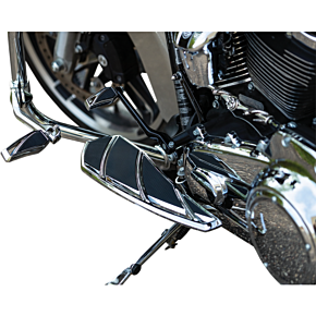 Kuryakyn Phantom Driver Floorboards - Chrome - Harley-Davidson Touring '83-'19