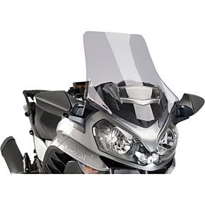 PUIG Race Windscreen - Light Smoke - Tour - Kawasaki
