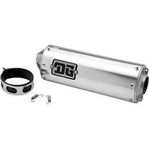 Universal Slip-On Exhaust - Oval 03-9000