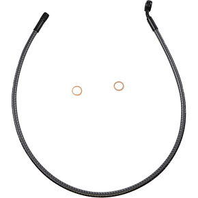 Brake Line - Front - 12 mm - 35° - 30" - KARBONFIBR AS778130