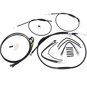 BURLY BRAND Control Kit - 12" Ape Hanger Handlebars B30-1202