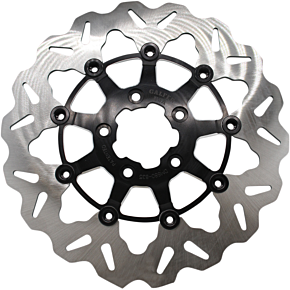 Galfer Wave® Rotor - Chrome Carrier - Front - DF835CW-C
