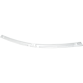 Performance Machine Pm Windshield Trim - Scallop - Chrome - FL '14+ 0209-2016SCA-CH