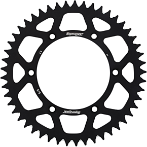 Supersprox Rear Sprocket - Black - Kawasaki - 49 Tooth RAL-808-49-BLK