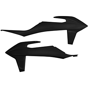 Ufo Radiator Shrouds  - Black KT04092001