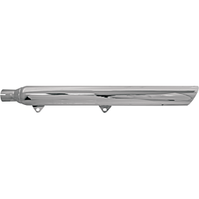 Slip-On Mufflers - Slash-Up - Chrome 31117B