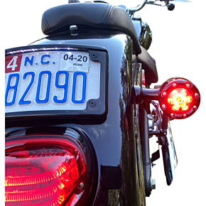 Bullet Turn Signal 1156 - Black - Smoke Lens PB-BR-RR 56-BS