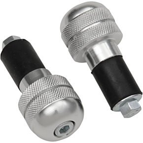K and S Technologies Silver Anti-Vibrating Bar End