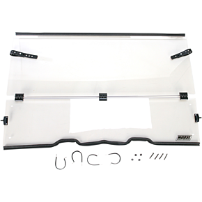 Moose Racing Full Folding Windshield - Ranger
