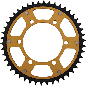 Rear Stealth Sprocket Alu/stl 46t-530 Gld Yam