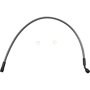 Brake Line - Front - 3/8" - 35° - 23" - KARBONFIBR 77123