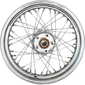 Rear Wheel - Single Disc/ABS - Chrome - 16"x3.00" - '12-'17 Softail 0204-0518
