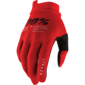 iTrack Gloves - Red - Small 10008-00015