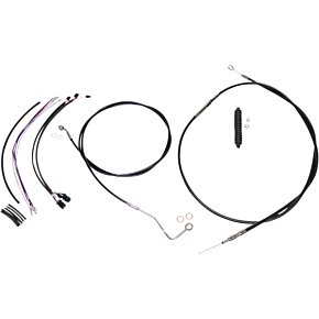 Control Cable Kit - XR - Black/Chrome 489491