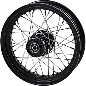 Rear Wheel - Single Disc/No ABS - Black - 16"x3.00" 0204-0570