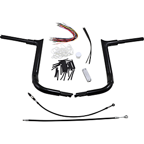 Fat Baggers Inc Handlebar Kit - Pointed Top - 14" - Black 809114-B