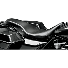 Le Pera Cobra Full-Length Seat - Smooth - Black - FL LK-079