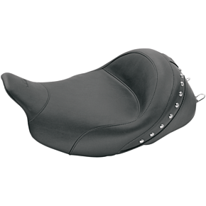 Mustang Solo Chrome Studded Seat - FL 08+ 76029