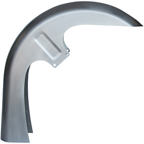 Russ Wernimont Designs Flat Back Dresser Front Fender - 26" - 38° - FL RWD-50217