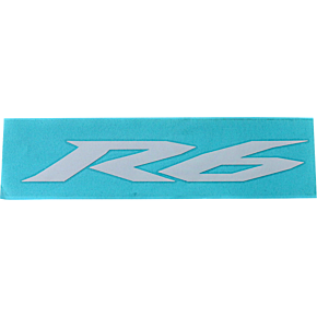 R6 Decal - White - 12" 17-94218
