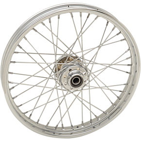 Front Wheel - Single Disc/ABS - Chrome - 21"x2.15" - '08-'17 Softail 0203-0621